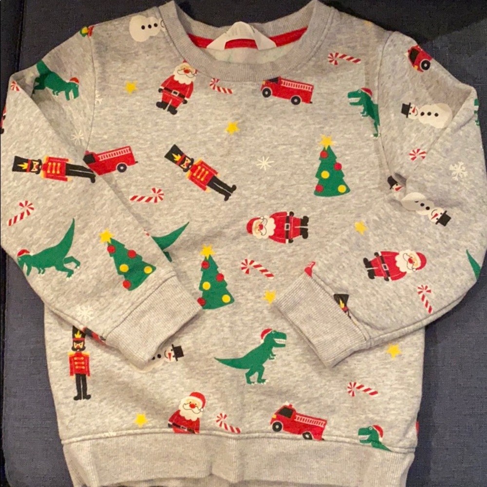 Unisex kids holiday sweatshirt